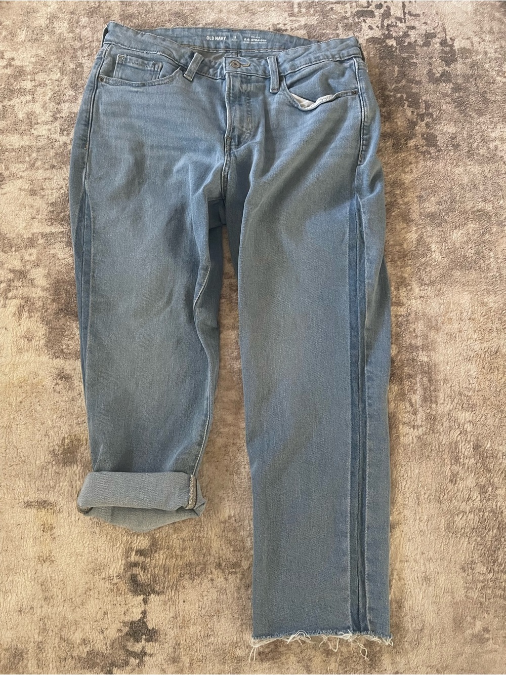 Old Navy Light Blue OG Straight Jeans